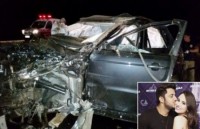 01/09/2015 - Carro de Cristiano Araújo estava a 179 km/h ao capotar, diz relatório  