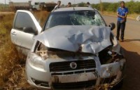 01/09/2015 - Criança de 4 anos morre após colisão entre pick-up e motocicleta na BR-158 