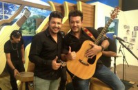 28/09/2015 - Dupla cuiabana é destaque do programa 'Esquenta' deste domingo