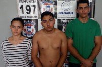 01/10/2015 - Polícia recupera produtos e prende envolvidos em roubo da loja Gazin 