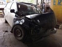 05/10/2015 - Prefeito de Ribeirão Cascalheira capota carro na BR 158  