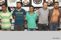 14/01/2016 - Quadrilha tenta sequestrar filho de fazendeiro e acaba presa próximo a Santana do Araguaia 