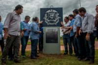 26/03/2016 - Governador Pedro Taques inaugura obras no norte do estado