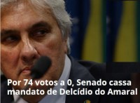 11/05/2016 - Senado cassa mandato de Delcídio do Amaral 