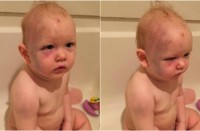 25/05/2016 - Bebê de um ano é espancado pela babá e família luta por justiça  