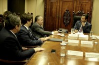 04/06/2016 - Governador pede a ministro apoio para obras na região Araguaia 