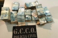 15/06/2016 - Empresário é detido com R$ 143 mil e documento falso