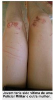 02/07/2016 - Policial Militar é acusada por crimes de cárcere privado, lesão corporal e ameaça em Vila Rica