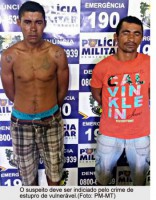 13/07/2016 - Homem de 29 anos é preso após molestar menina de 7 anos 