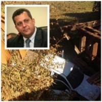 31/07/2016 - ACIDENTE - Caminhonete de deputado cai em córrego na região do Araguaia 