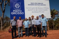 02/08/2016 - Baiano Filho articula retomada das obras de acesso entre MT e Goiás 