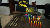 26/05/2017 - Polícias prendem ex-vereador com armas de fogo em Alto Boa Vista 