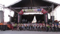 19/07/2017 - 1ª Aventura Mountain Bike do vale do Araguaia finaliza o desafio e movimentam São Félix do Araguaia 