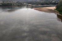 22/08/2017 - Estiagem causa baixos níveis de água e preocupa população do Araguaia 