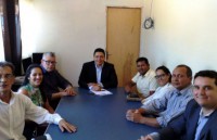 06/09/2017 - Audicom-MT faz ato de repúdio em apoio a auditor que seria vítima de perseguição 