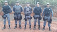 20/03/2018 - Policiais Militares do núcleo de Bom Jesus do Araguaia e Serra Nova Dourada participam de instrução de tiro na cidade de Canarana. 