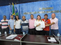 06/04/2018 - Presidente do INTERMAT participa da reunião de Regularização Fundiária em São Félix do Araguaia 