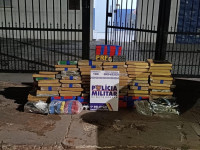 10/032025 - Ação integrada apreende 335 quilos de entorpecentes e prende quatro suspeitos por tráfico em Ribeirão Cascalheira