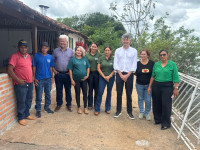 27/03/2026 - Dr. Acácio Alves, Abimael Borges e o deputado federal José Medeiros cumprem agenda política entre São Félix do Araguaia e Tocantins